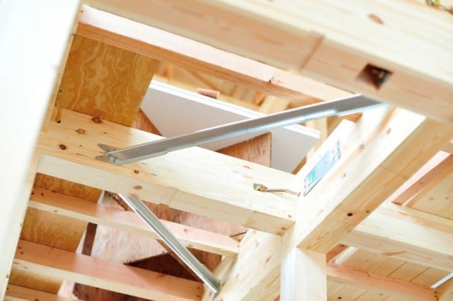 建築中の現場は、足元もよく、きれいでした！